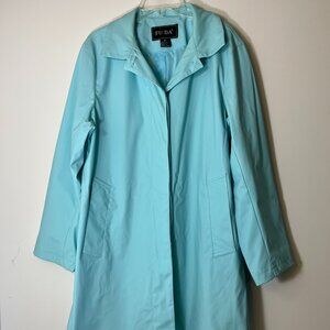 FU DA Teal Raincoat
